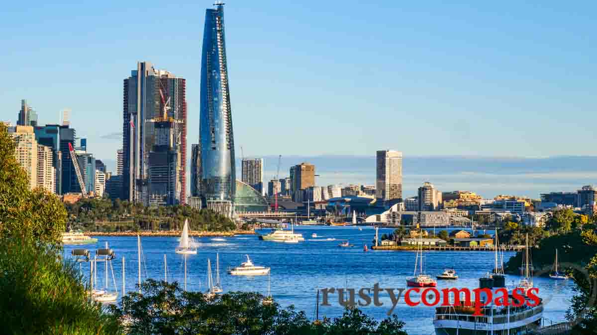 Barangaroo casino - a monument to Sydney's love of gambling, is hard to miss anywhere in the city